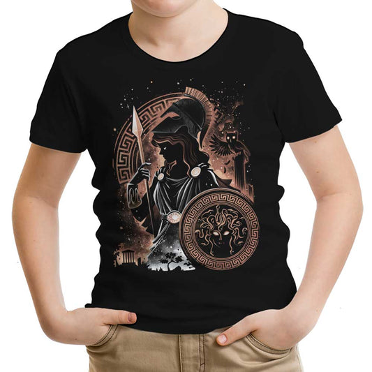 Goddess of Wisdom, Arts, and War - Youth Apparel