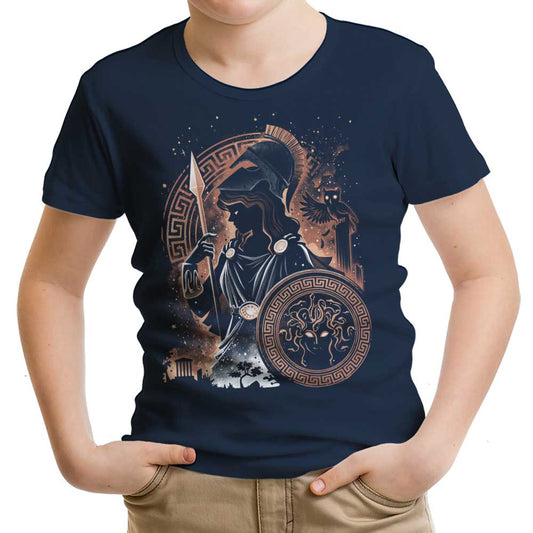 Goddess of Wisdom, Arts, and War - Youth Apparel