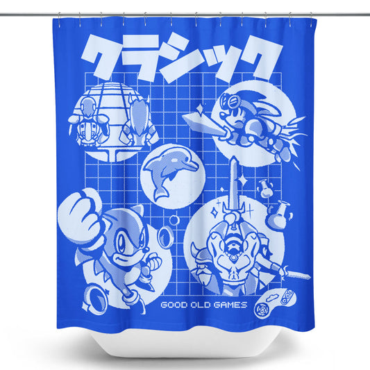 Good Old Mega - Shower Curtain