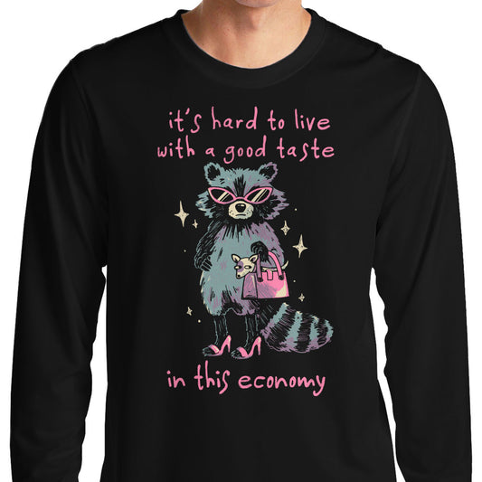Good Taste Raccoon - Long Sleeve T-Shirt