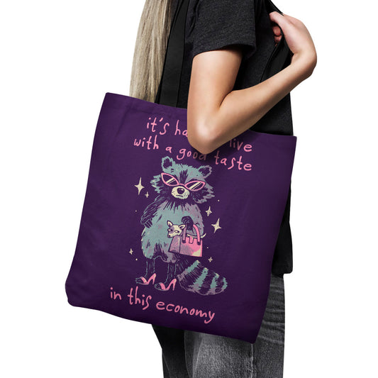 Good Taste Raccoon - Tote Bag