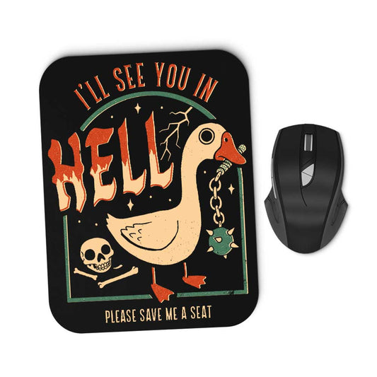 Goose Warning - Mousepad