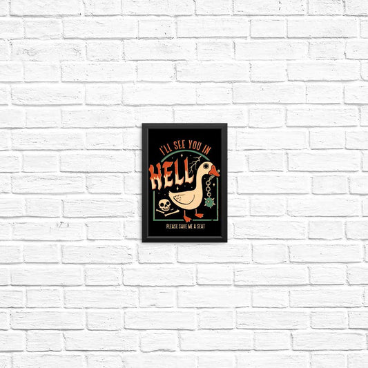 Goose Warning - Posters & Prints