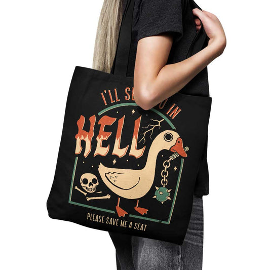 Goose Warning - Tote Bag