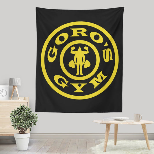 Goro's Gym - Wall Tapestry
