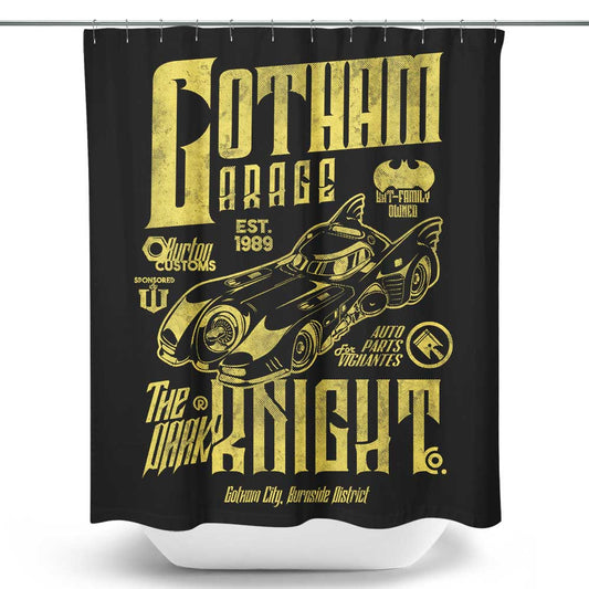 Gotham Garage - Shower Curtain