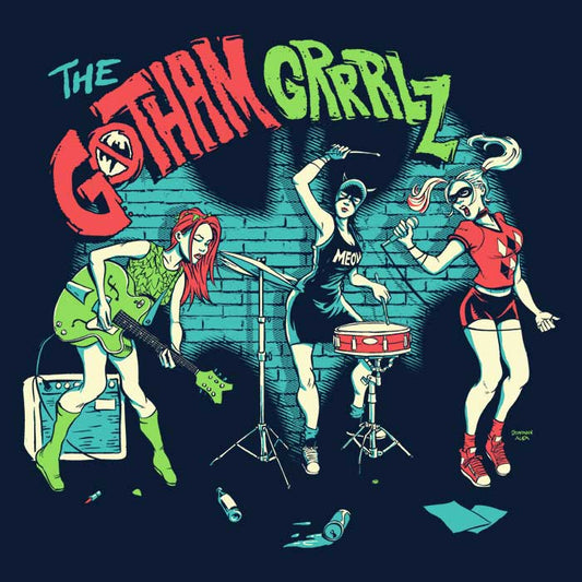 Gotham Grrls - Throw Pillow