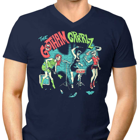 Gotham Grrls - Men's V-Neck