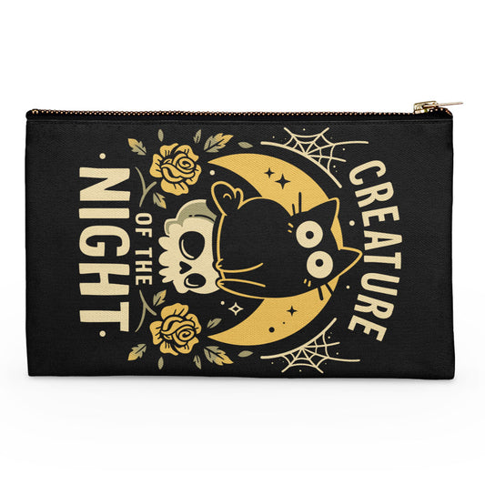Gothic Night Cat - Accessory Pouch