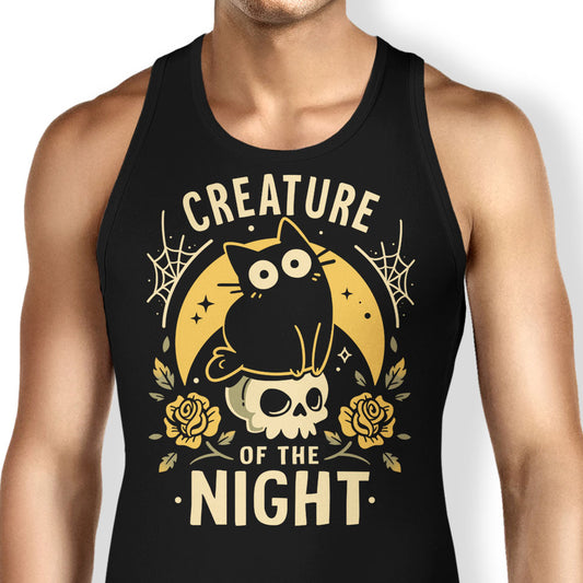 Gothic Night Cat - Tank Top