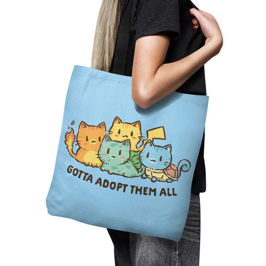Gotta Adopt 'Em All - Tote Bag