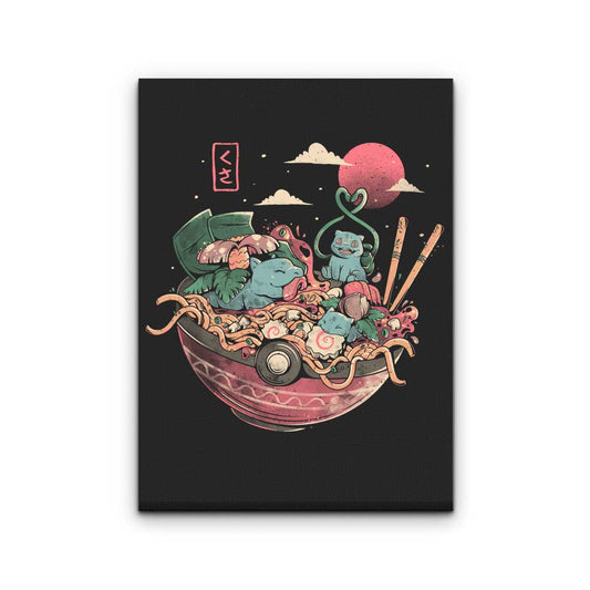 Grass Bowl - Canvas Print
