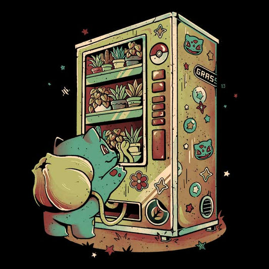 Grass Vending Machine - Canvas Print