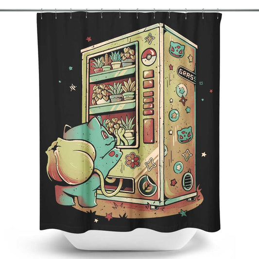 Grass Vending Machine - Shower Curtain