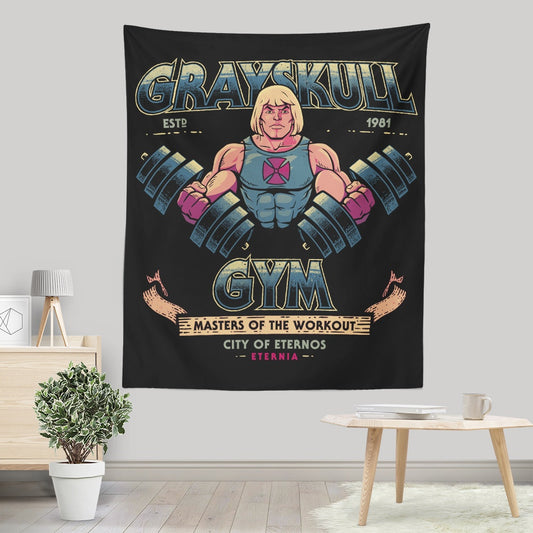 Grayskull Gym - Wall Tapestry