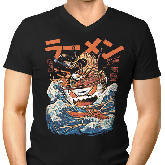 Great Ramen Off Kanagawa (Alt) - Men's V-Neck