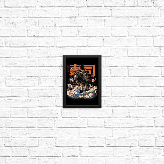 Great Sushi Dragon (Alt) - Posters & Prints