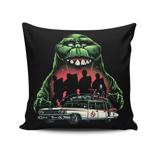 Green Slime Time - Throw Pillow