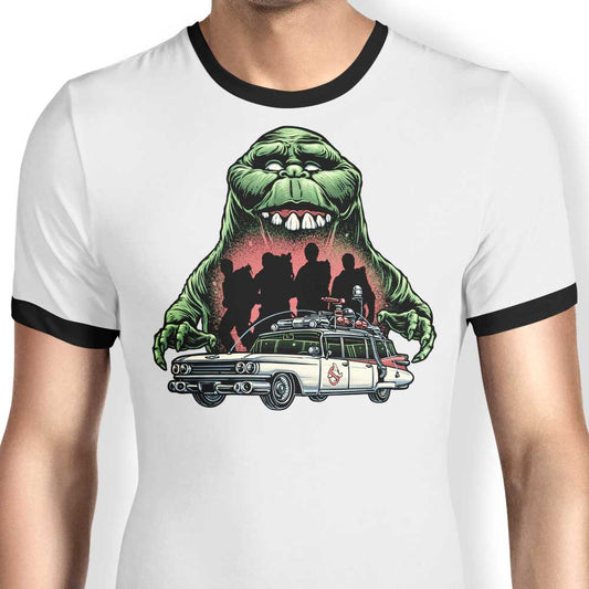 Green Slime Time - Ringer T-Shirt