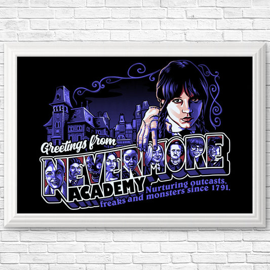 Greetings from Nevermore - Posters & Prints