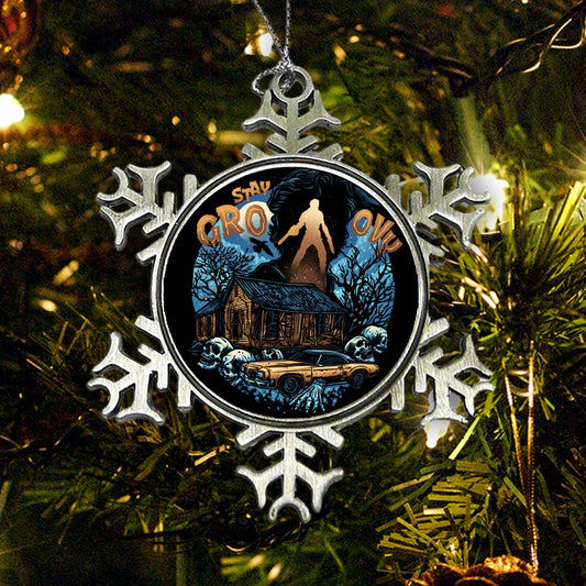 Groovy Cabin - Ornament