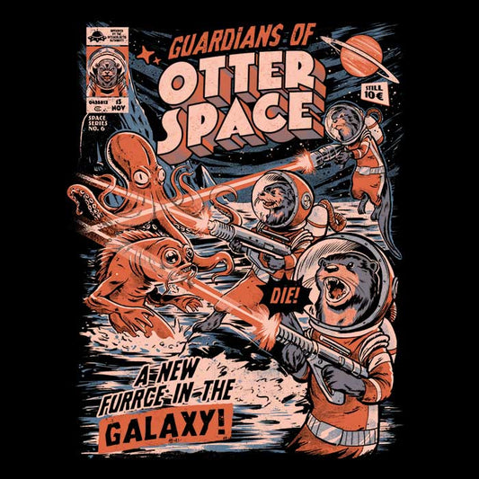 Guardians of Otter Space - Shower Curtain