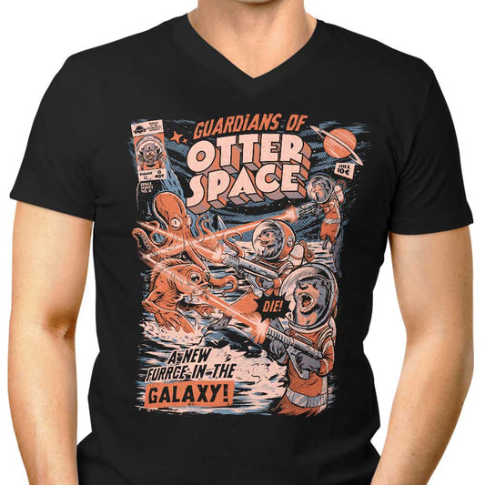 Guardians of Otter Space - Men's V-Neck