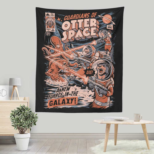 Guardians of Otter Space - Wall Tapestry