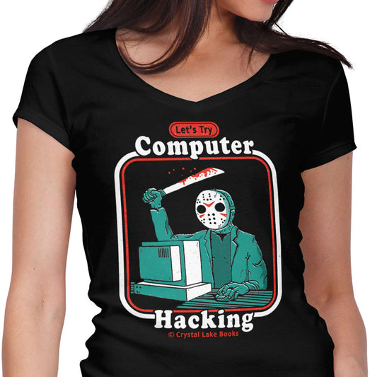 Hacking for Beginners - Women's V-Neck