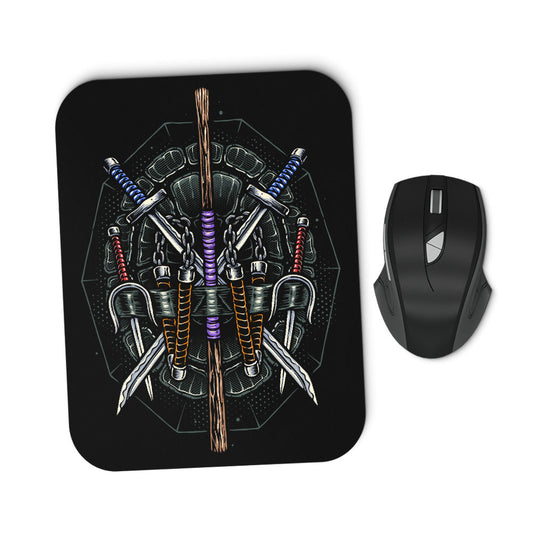 Half Shelled Weaponry - Mousepad