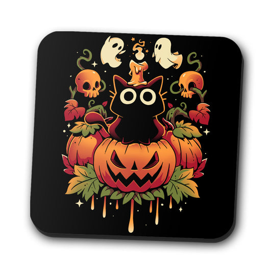 Halloween Candle Trick - Coasters