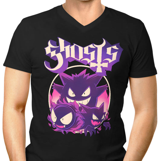 Haunted Ghost - Men's V-Neck