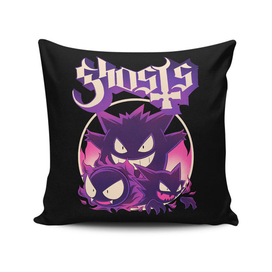 Haunted Ghost - Throw Pillow