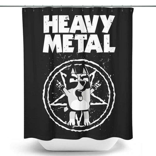 Heeler Metal - Shower Curtain