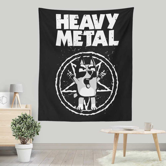 Heeler Metal - Wall Tapestry