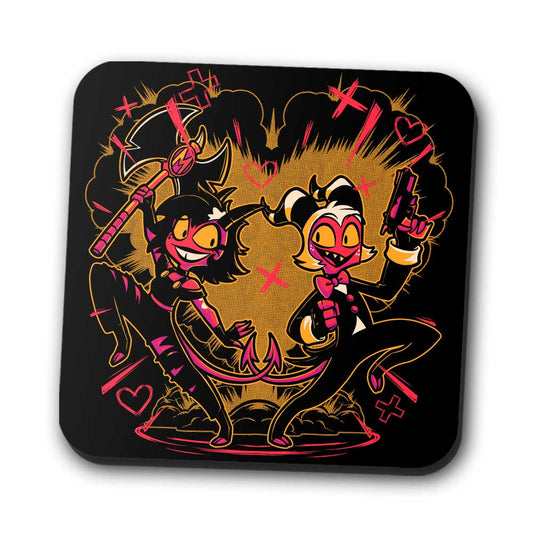 Hell Couple - Coasters