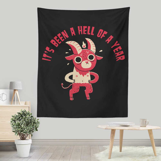 Hell of a Year - Wall Tapestry