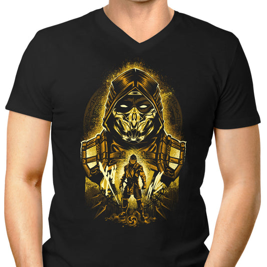 Hellfire Revenant - Men's V-Neck