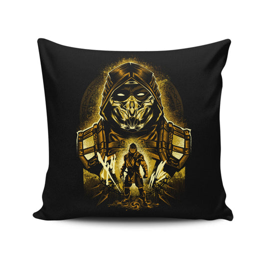Hellfire Revenant - Throw Pillow