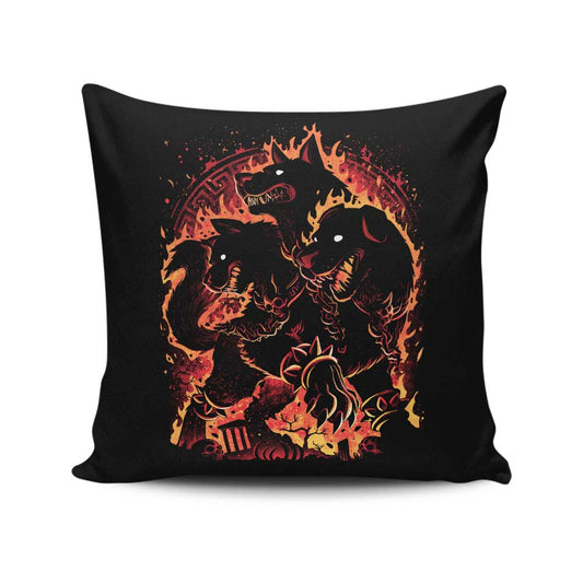 Hellhound Unleashed - Throw Pillow