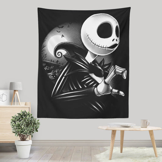 Her Skeleton - Wall Tapestry