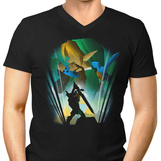 Hero of Time - Men's V-Neck