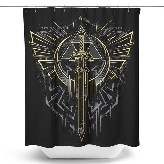 Hero Sword - Shower Curtain