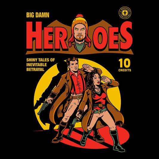 Heroes Comic - Shower Curtain