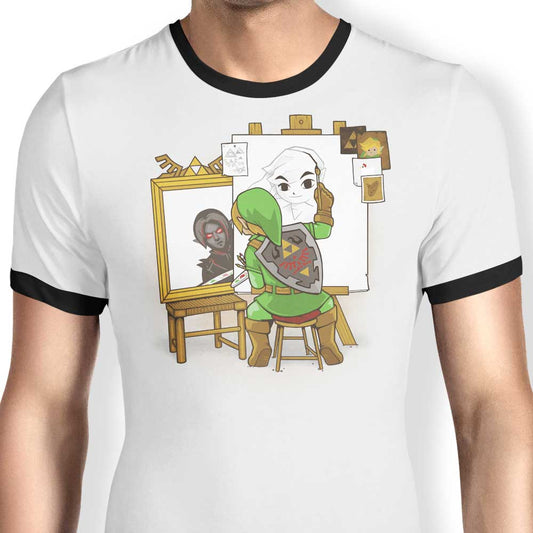 Heroic Self Portrait - Ringer T-Shirt