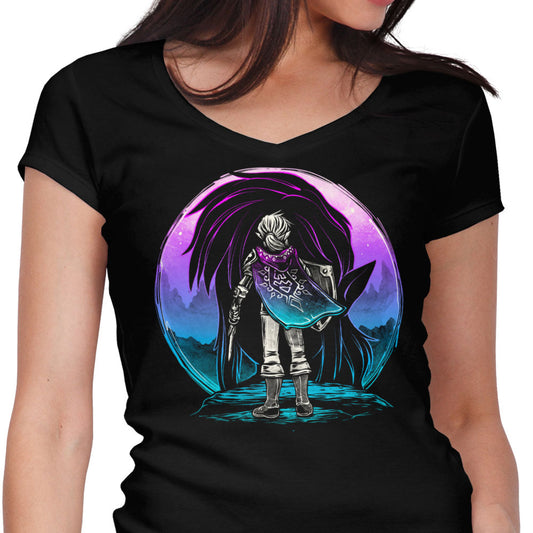Heroic Sunset - Women's V-Neck