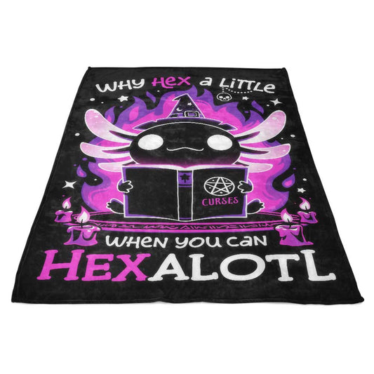 Hexalotl - Fleece Blanket