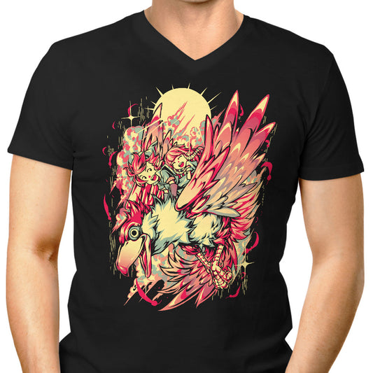High in the Sky - Men's V-Neck