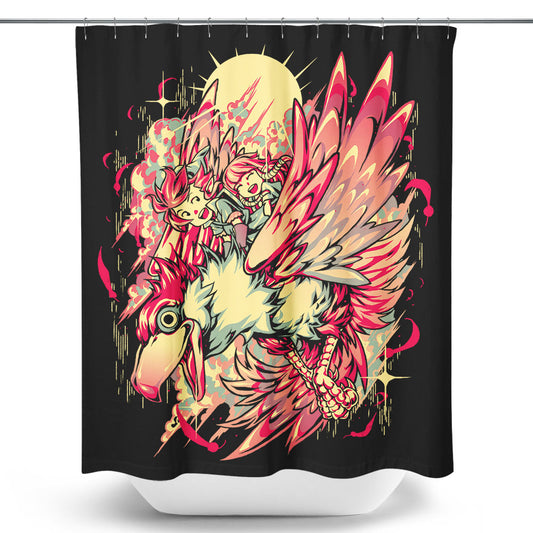High in the Sky - Shower Curtain