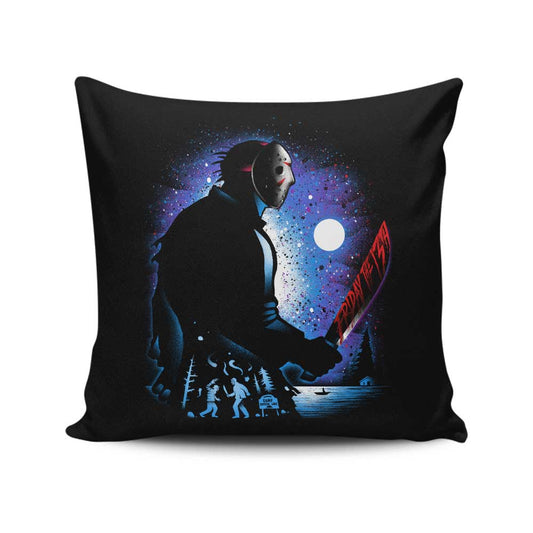 Hockey of Horror - Throw Pillow